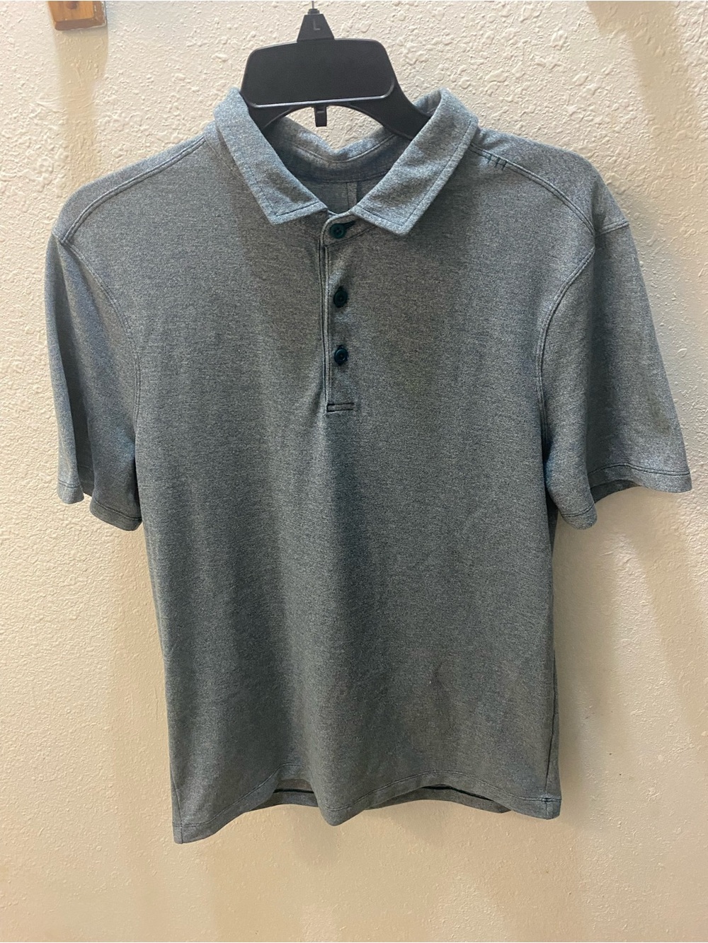 lululemon athletica Men's Slate Grey Polo Shirt